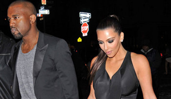 Kim Kardashian and Kanye West