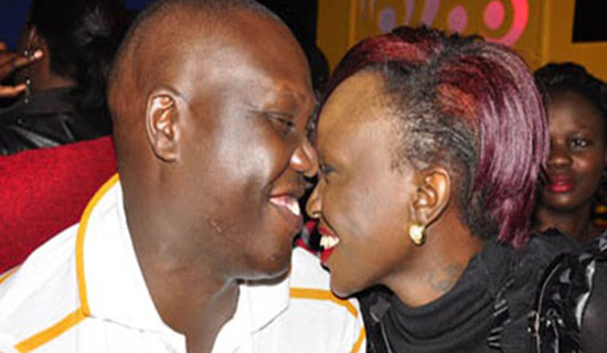 Singer Jackie Chandiru with lawyer Caleb Alaka