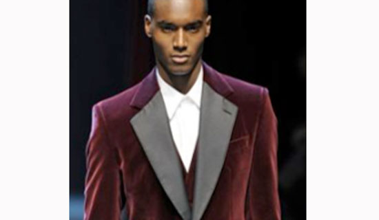 Velvet suit