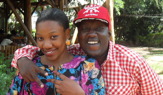 Tickie Tah and Brenda. PHOTO BY ISAAC SSEJJOMBWE