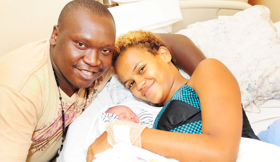 Salvado with his family