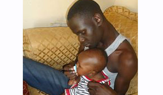 Prince Emah and daughter Whitney