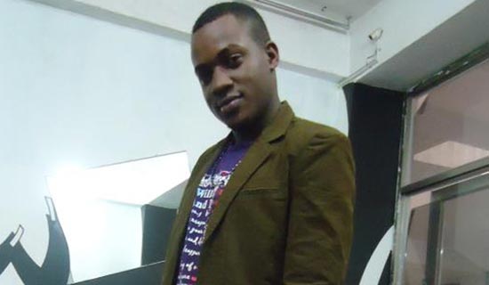 Katamba deals in men’s wear. PHOTO BY ISAAC SSEJJOMBWE