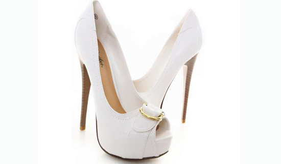 White heels