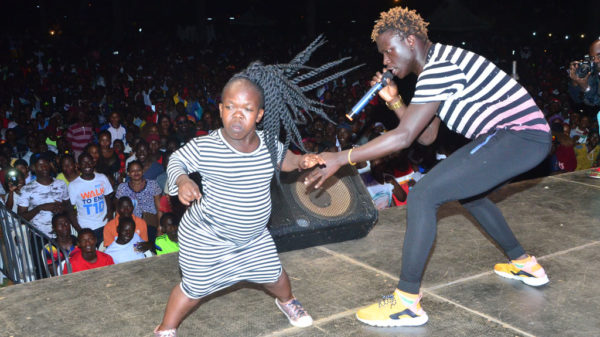 Sylvia Nandudu performing Luswata with Gravity Omutujju. Courtesy photo