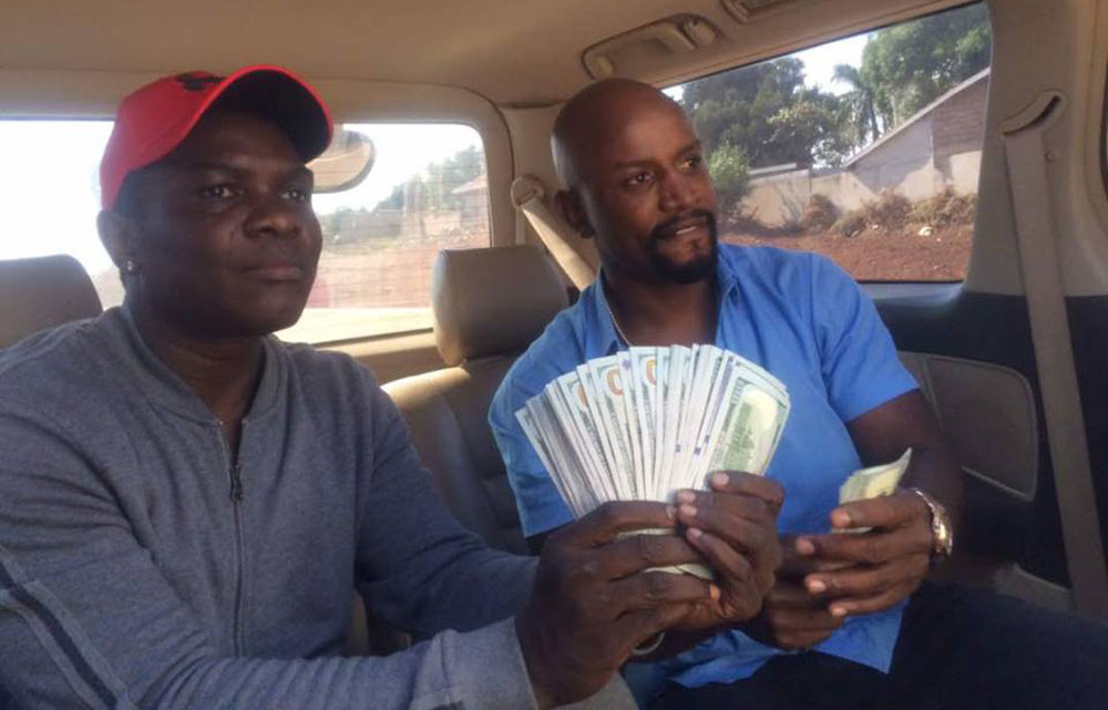 Boss Mutoto's white and gold party boosted