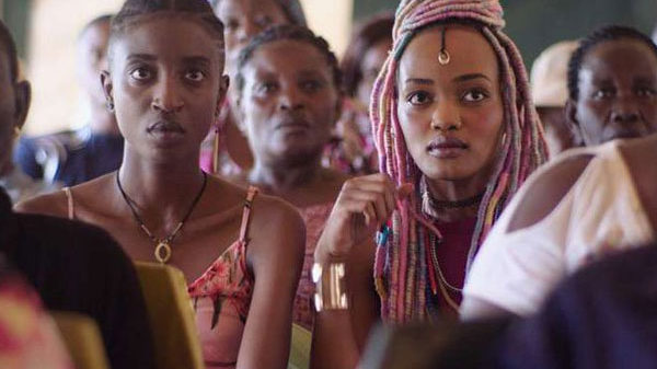 The lead actors in Rafiki