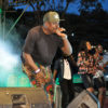 Chagga performs at Roast and Rhyme as a guest