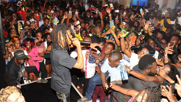 Nasty C entertaining resellers (PHOTOS BY EDDIE CHICCO)